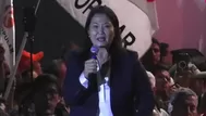 Keiko Fujimori lanza precandidatura y descarta postular al Senado