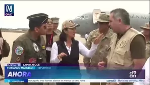 Keiko Fujimori llega a Chiclayo para supervisar trabajos de prevención ante posible Fenómeno de El Niño./ Video: Canal N