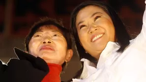  Keiko dijo que su madre tiene una participación muy activa en su campaña rumbo a la presidencia / Foto: AFP