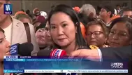 Keiko Fujimori: "Ministro de Defensa no es cuota de mi partido"