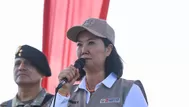 Keiko Fujimori: “Nos hubiese gustado que nos dieran mayores facultades”