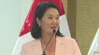 Keiko Fujimori: Pide paciencia sobre acciones en seguridad