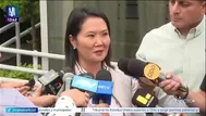 Keiko Fujimori: “Los votos de cualquier ciudadano peruano deben ser respetados”