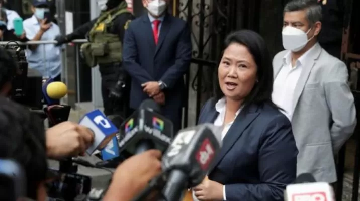 Keiko Fujimori exigió una investigación rápida tras las declaraciones del exasesor de la exfiscal Patrícia Benavides / Foto: AFP Keiko Fujimori exigió una investigación rápida tras las declaraciones del exasesor de la exfiscal Patrícia Benavides / Foto: AFP