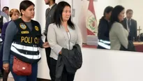 Keiko Fujimori está con prisión preventiva por el caso cocteles. Foto: AFP