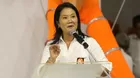 Keiko Fujimori presentó a su equipo técnico para debate de este domingo