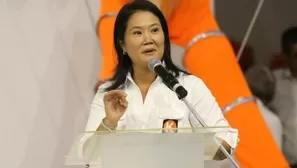 Keiko Fujimori presentó su lista de candidatos al Senado. Foto: Andina / Video: América Noticias