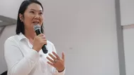 ¿Qué anunció Keiko Fujimori tras visitar la zona del siniestro en La Victoria?