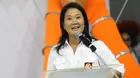 Keiko Fujimori: El pueblo merece saber cuáles son las propuestas de ambos candidatos