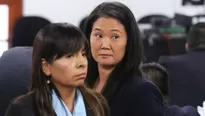 Keiko Fujimori se pronunció a un día antes de audiencia de apelación. Foto: El Espectador