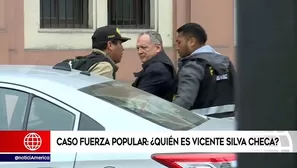 Vicente Silva Checa fue detenido por la Policía.