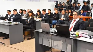 Todos los días Keiko Fujimori asistió acompañada de su esposo. Foto: Andina/ video: América Noticias