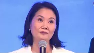 Keiko Fujimori: resultados del conteo rápido son señal positiva