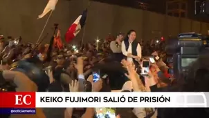 Keiko Fujimori recuperó su libertad. Foto y video: América Noticias