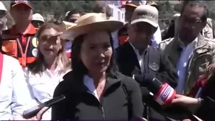 La presidenta Keiko Fujimori afirmó que el otorgamiento del salvoconducto a la ex presidenta del Consejo de Ministros, Betssy Chávez, respondió al cumplimiento de las normas internacionales y al compromiso de su Gobierno./ Video: Canal N