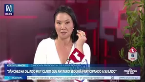 La candidata de Fuerza Popular afirmó que la actual composición parlamentaria obligará al diálogo entre fuerzas políticas y pidió aclarar el rol que tendría Antauro Humala en un eventual gobierno de Juntos por el Perú./ Video: Canal N