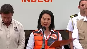 La presidenta Keiko Fujimori dio el reporte de daños simulados tras el ensayo de sismo de 8.8: "Si hubiese sido real, tendríamos un estimado de 10 926 fallecidos y 2.1 millones de damnificados". Video: Canal N