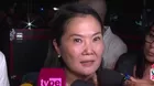 Keiko Fujimori sobre JP: "Planes no tienen consistencia ni coherencia"