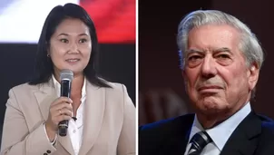 Keiko Fujimori lamenta la muerte de Mario Vargas Llosa. Foto y video: Canal N/Andina