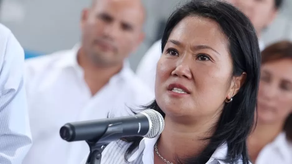 Keiko Fujimori se excusa de asistir a cita fiscal. Foto: Agencia Andina