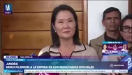 Keiko Fujimori pide esperar el conteo final de actas observadas