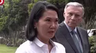 Keiko Fujimori sostuvo que ningún derecho laboral será recortado
