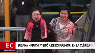 Susana Higuchi y Sachie Fujimori.