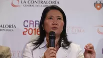 Keiko Fujimori. Foto: Andina