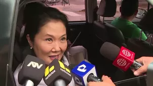 Keiko Fujimori: "Vamos a priorizar el diálogo en el nuevo Congreso"