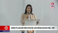 Keiko Fujimori, lideresa de Fuerza Popular.