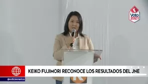 Keiko Fujimori, lideresa de Fuerza Popular.