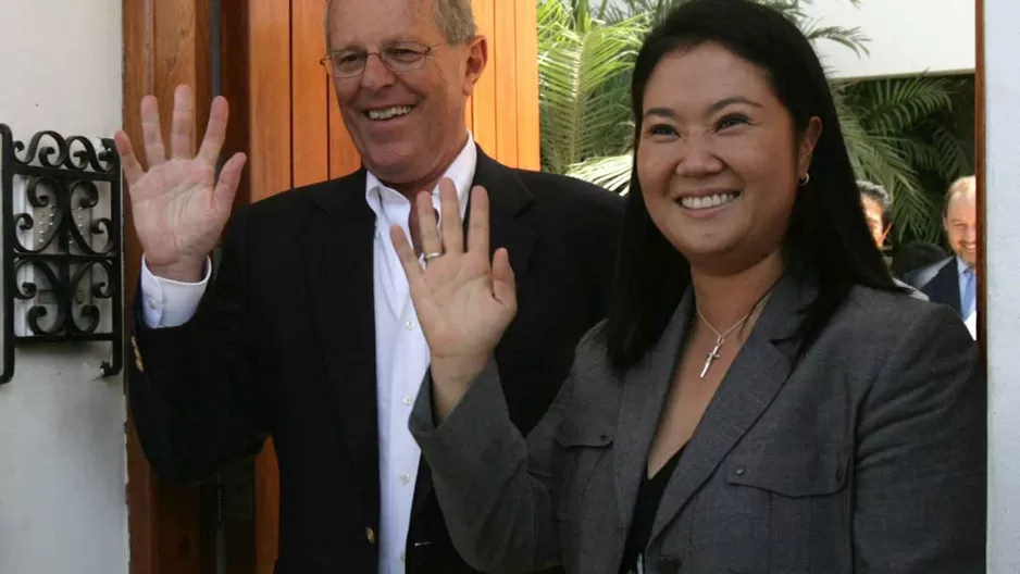 Keiko Fujimori y PPK. Foto: Andina