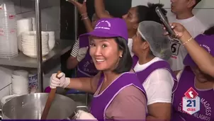 Keiko Fujimori y Rafael López Aliaga empatan en primer lugar. Foto y video: Canal N