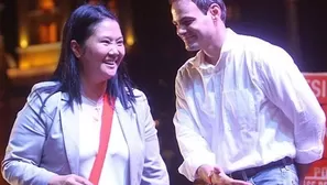 Keiko Fujimori y su esposo, Mark Vito Villanella. Foto: laprensa.peru.com