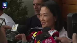 La candidata de Fuerza Popular destacó la labor de los personeros y observadores internacionales, y afirmó que está dispuesta a dialogar con sus contendores tras conocerse los resultados definitivos./ Video: Canal N