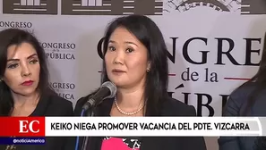 Keiko Fujimori. 