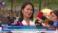 Keiko pide "paños fríos" ante posible censura de Balcázar