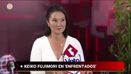 Keiko: Vamos a lograr consensos para que crean en las autoridades