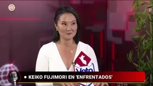 Keiko: Vamos a lograr consensos para que crean en las autoridades/ Video y Foto: América TV