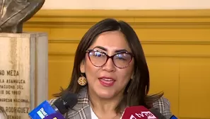 La congresista de Perú Libre salió al frente al frente para desmentir categóricamente las acusaciones en su contra. / Video: Canal N