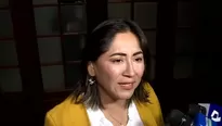 Kelly Portalatino indicó que está colaborando con la Comisión de Ética. / Video: Canal N