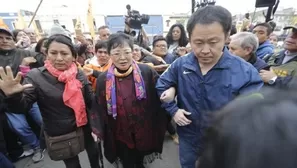 Kenji Fujimori visitó a su hermana Keiko. Foto: El Comercio