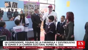 Kuczynski, figuras de la farándula, exfutbolistas y exministros de Boluarte son precandidatos al Congreso. / Video: América Noticias   