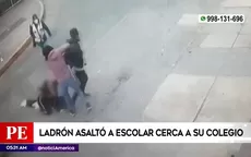 Ladrón asaltó a escolar cerca de su colegio en Los Olivos  - Noticias de los-tiranos-del-centro