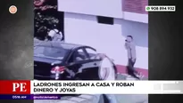 Ladrones ingresan a casa y roban dinero y joyas en La Molina. Foto y video: América Noticias