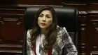 Lady Camones se pronunció sobre denuncia constitucional de Perú Libre contra la Fiscal de la Nación 