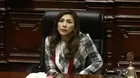 Lady Camones: “Desde aquí decimos no a la corrupción, ni a la impunidad, ni a los blindajes”