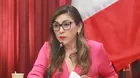 Lady Camones sobre caso "Los Niños": "Sería debatido en marzo"