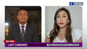 Lady Camones sobre voto de confianza: “Nosotros como bancada no tenemos una decisión en bloque"