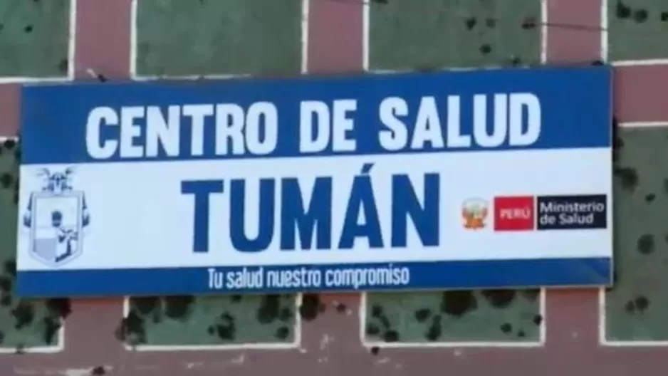 Centro de salud de Tumán. Foto: América Noticias